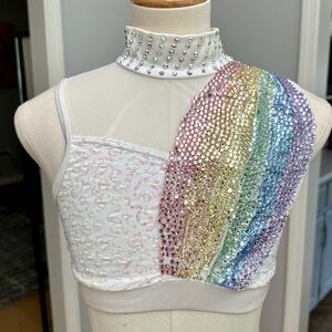 White rainbow lyrical CS